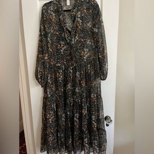 H&M Floral Maxi Dress